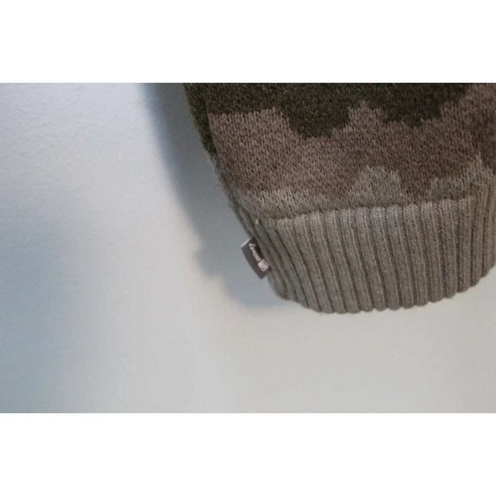 Cabela's Camo Windshear Lined Hunting Sweater Wool Blend Henley Men's 2XL H14293 - Picture 10 of 11